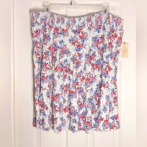 ruffled skirt St. John's Bay knit